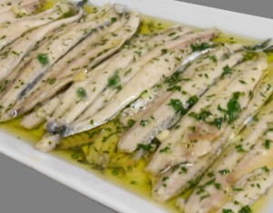 receta Boquerones en vinagre