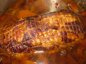 receta Cuello de E.T. (redondo de ternera)