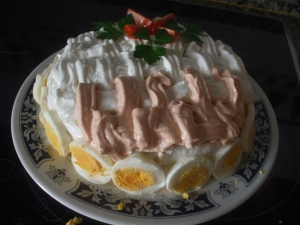 receta TARTA SALADA DE FAJITAS MEJICANAS