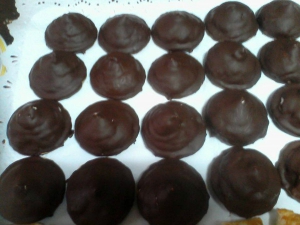 receta Besos de negrita.