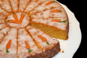 receta Bizcocho de zanahoria
