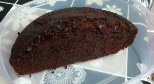 receta Bizcocho húmedo de chocolate (sin huevos)