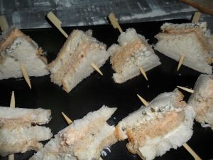 receta brocheta de pan de molde surtido