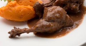 receta Conejo con chocolate