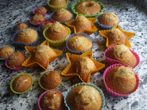 receta MAGDALENAS DE PIÑONES