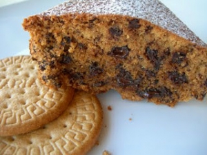 receta Bizcocho de galletas y chocolate