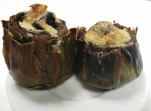 receta ALCACHOFAS RELLENAS