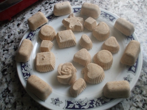 receta TERRONES DE AZÚCAR A LA CANELA