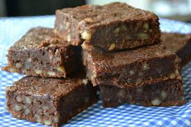receta Brownie de algarroba y girasol