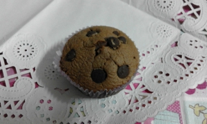 receta Magdalenas de chocolate rellenas de chocolate