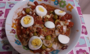 receta Ensalada o Mojete Murciano