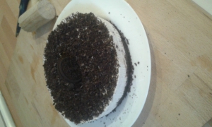 receta Riquísima tarta de oreo y chocolate blanco thermomix