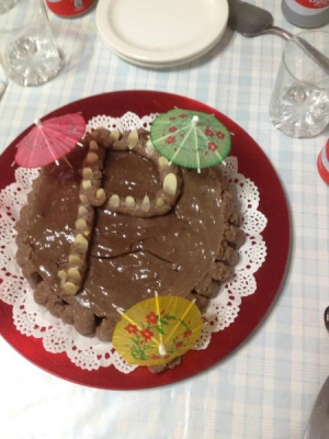 receta TARTA DE GALLETAS VEGANA