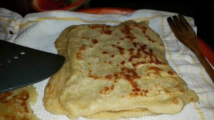 receta MSEMMEN - PAÑUELOS - CRÊPPE BEREBER