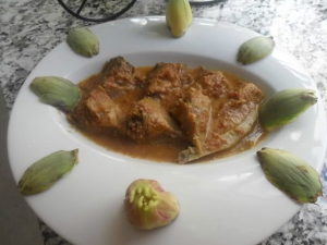 receta ALCACHOFAS AL JAMÓN