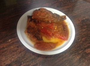 receta salmonetes con tomate
