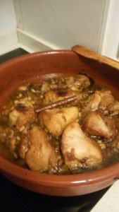 receta POLLO RUSTIDO CON FRUTOS SECOS