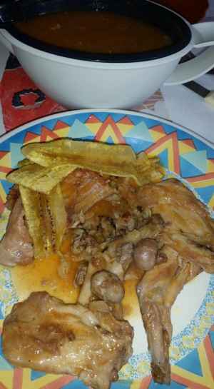 receta CONEJO AL AJILLO