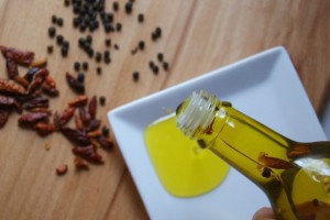receta Aceite de oliva picante
