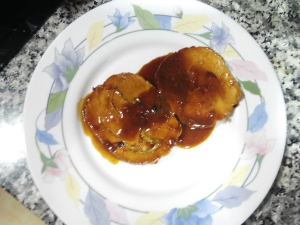 receta PECHUGA DE PAVO CON SALSA DE ALBARICOQUE