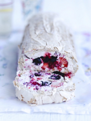 receta Brazo de gitano veraniego by Jamie Oliver