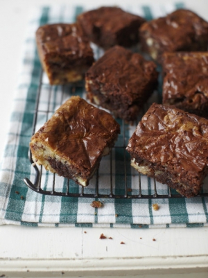receta Brownies dobles de Jamie Oliver