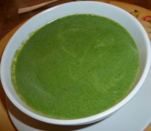 receta CREMA DE ESPINACAS