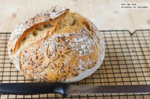 receta Pan Casero sin amasado